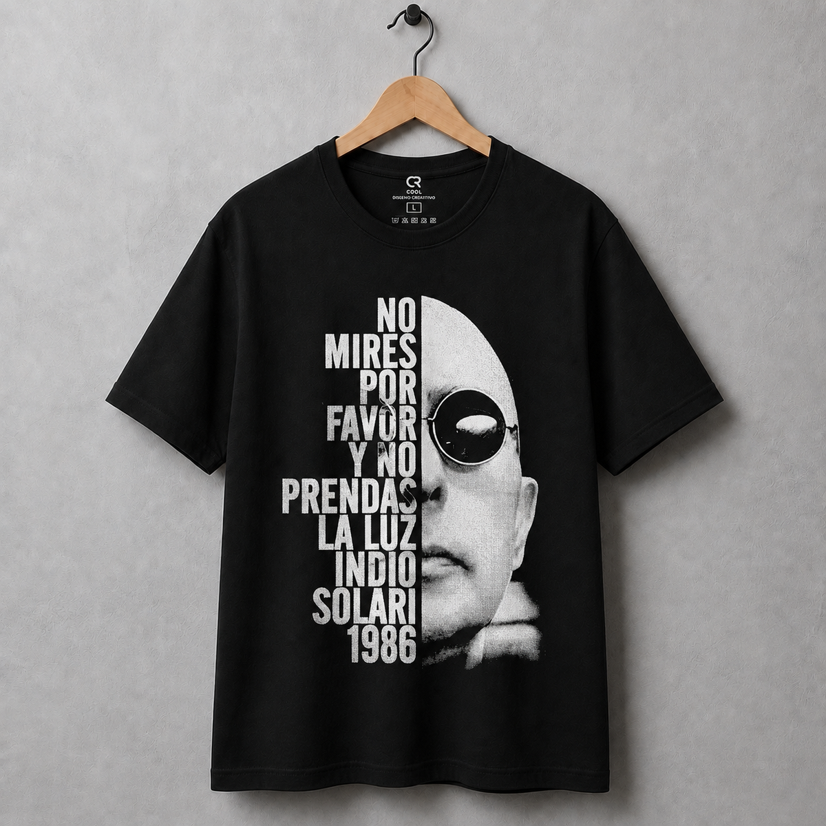 Remera Oversize Indio Solari — No Mires Por Favor
